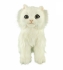Juguete De Peluche Taza De Te Blanca Con Forma De Gato, 19 Cm De Largo, Hansa (8558)