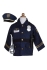 Oficial De Policia Con Accesorios (garment Bg), Disfraz Talla Ee. Uu. 5-6, Great Pretenders (14853)