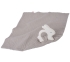 Conejo de goma con toalla gris plateado, Kikadu (1874607)