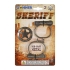 Handcuffs and Sheriff Metal Star, Gonher (31404)