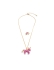 Conjunto De Collar Y Anillo Unicornio Rosa Brillante (2 Piezas), Great Pretenders (61505)