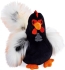 Doudou - Gallo Coqrico Blanco, Top Toys (32165)