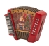 Decoracion De Acordeon, a. 19 an. 26 L. 7.7 Musica - Movimiento - Led, C5, Multicolor, Deco Spirit (83406)