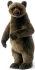 Peluche Animado Oso Grizzly De Pie, Altura 66 Cm (htc 3606), Hansa (02011)